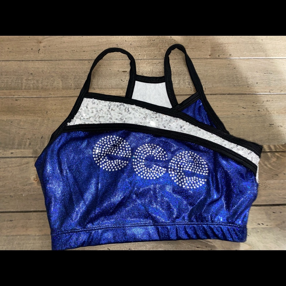 ECE Rhinestone lowercase “ece” Sports Bra